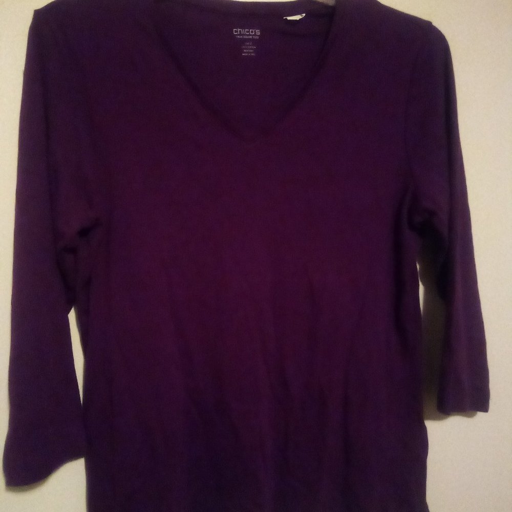 Chico's Women's Shirt Size 2